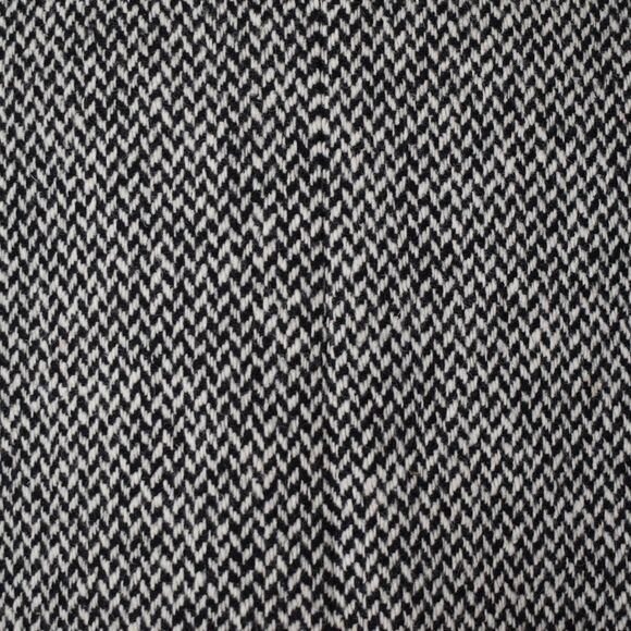 Vintage!!!! Bert Newman Black & White Tweed Coat Size 8 - Picture 7 of 9
